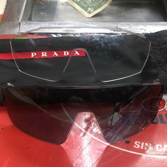 Prada Sunglasses with interchangeable lenses - Picture 3 of 5
